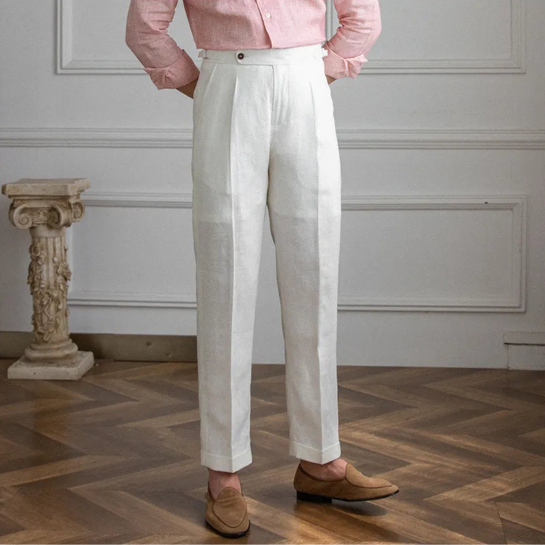 CAPRI LINEN TROUSERS