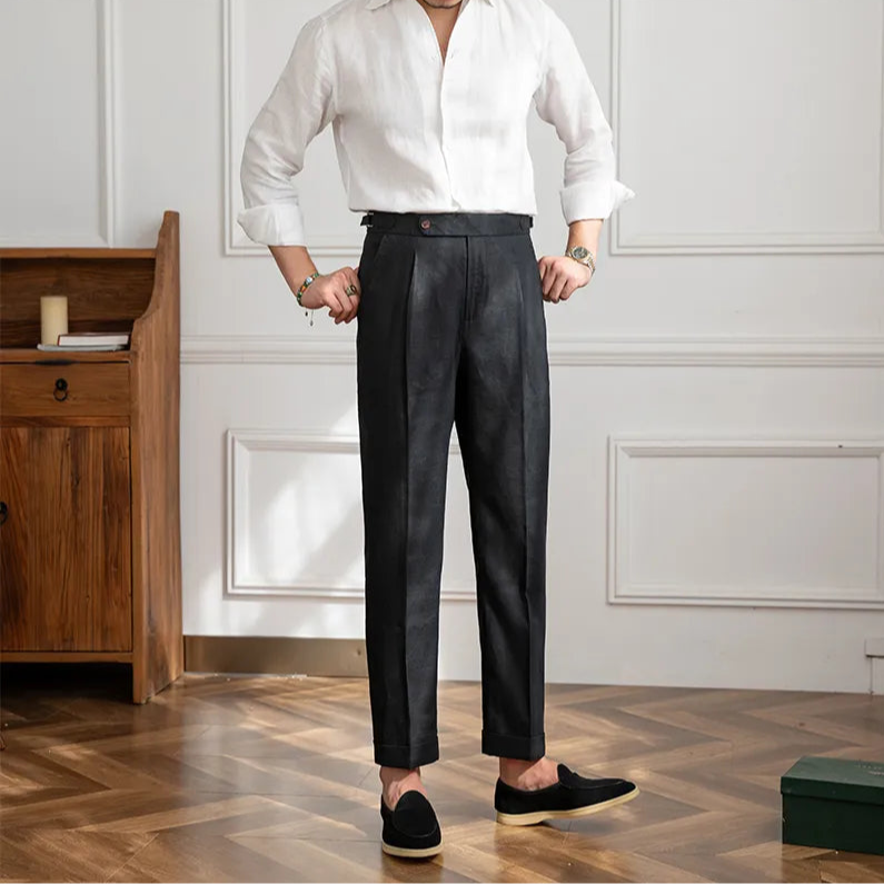 CAPRI LINEN TROUSERS