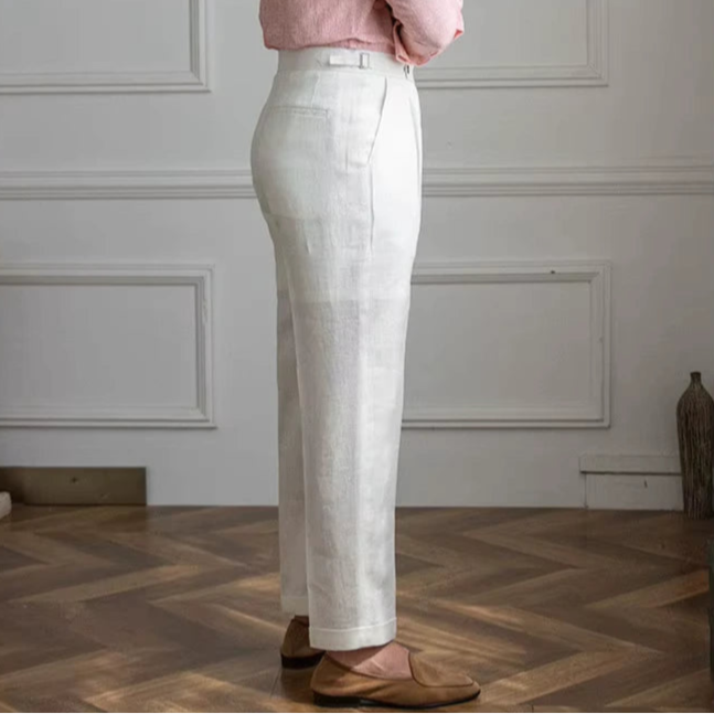 CAPRI LINEN TROUSERS