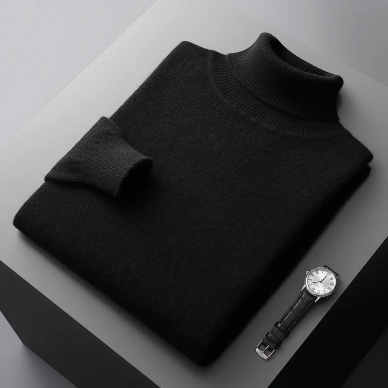 AREZZO CASHMERE TURTLENECK JUMPER