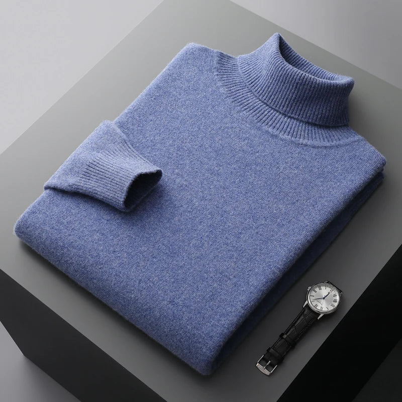 AREZZO CASHMERE TURTLENECK JUMPER