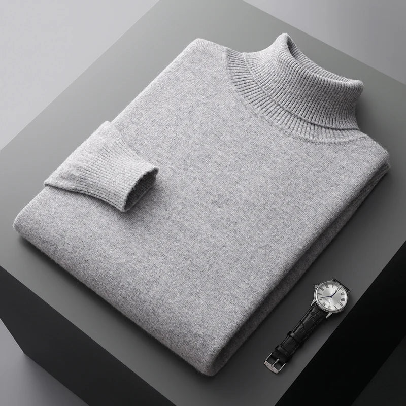 AREZZO CASHMERE TURTLENECK JUMPER