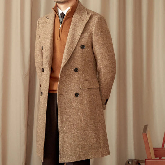 SAVONA SILK-WOOL COAT