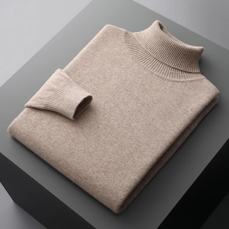 AREZZO CASHMERE TURTLENECK JUMPER