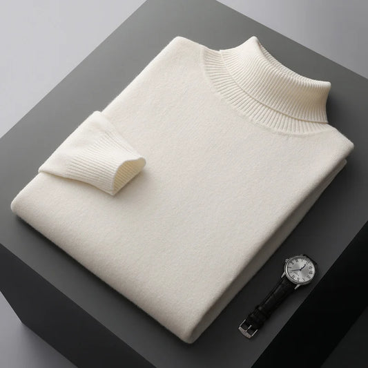 AREZZO CASHMERE TURTLENECK JUMPER