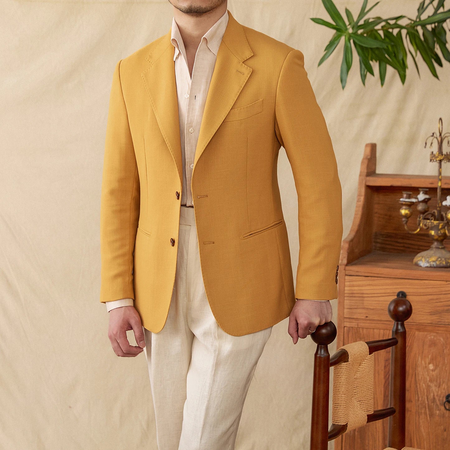 MILANESE HERITAGE LINEN BLAZER