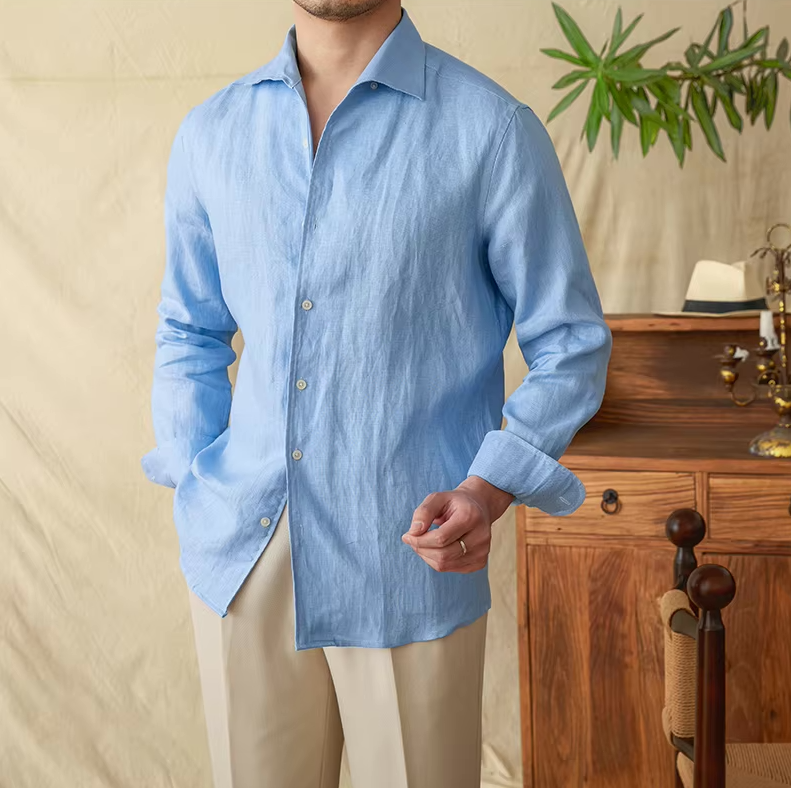 RAVELLO LINEN SHIRT