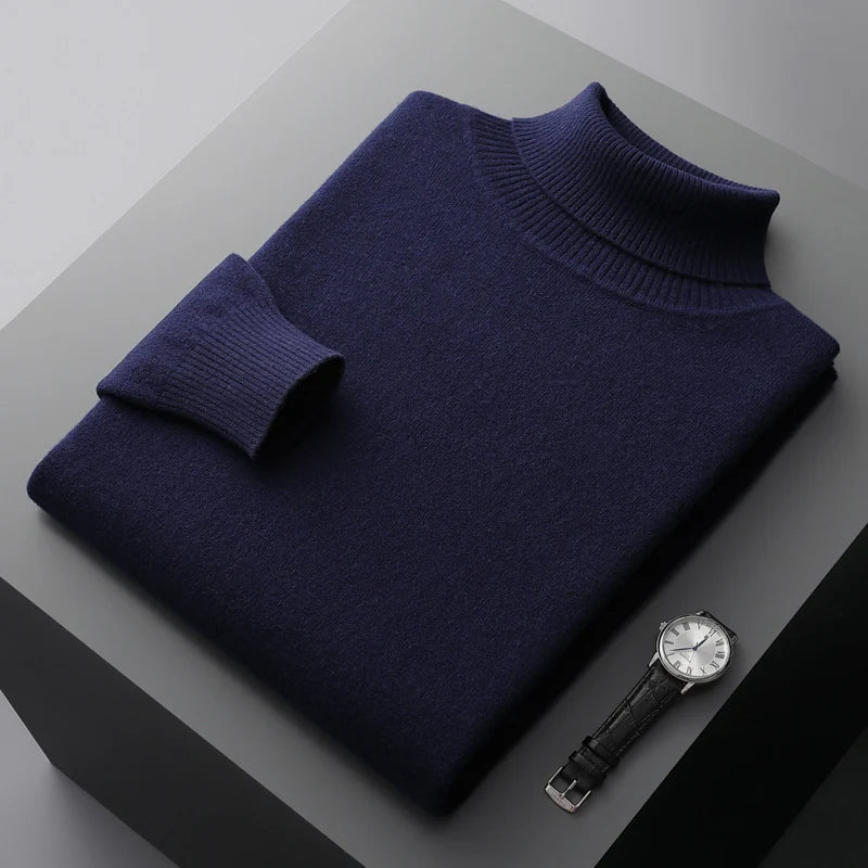 AREZZO CASHMERE TURTLENECK JUMPER