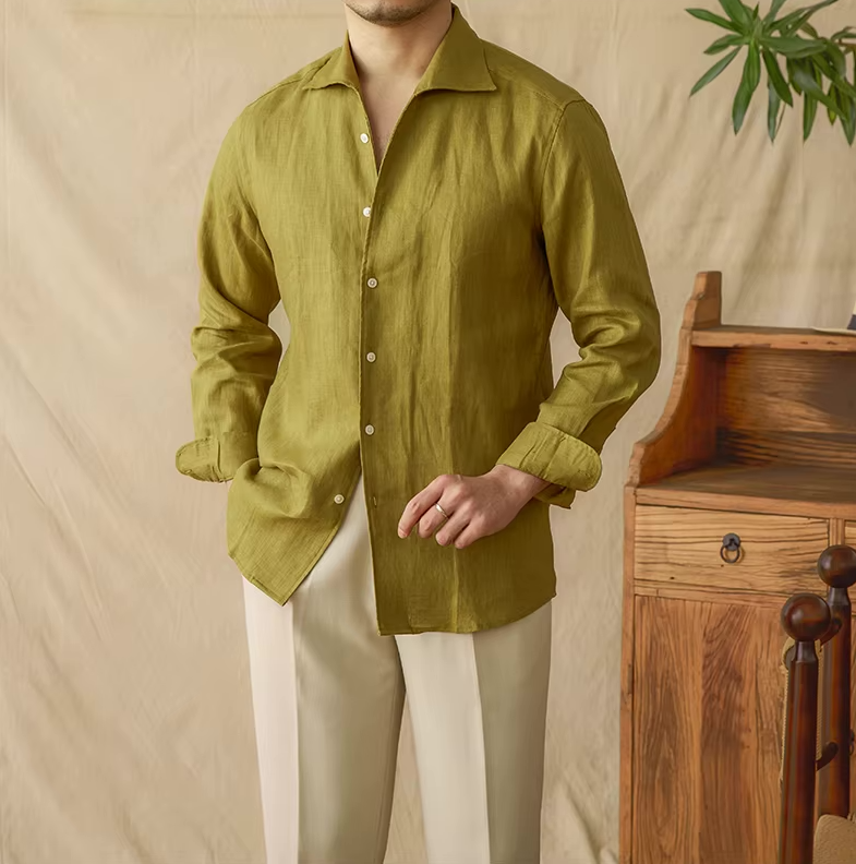 RAVELLO LINEN SHIRT