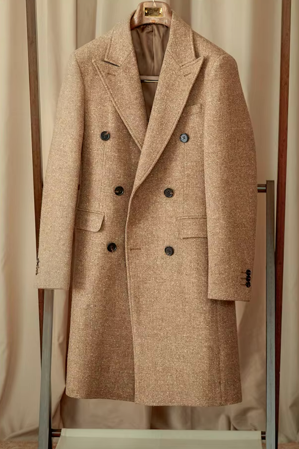 SAVONA SILK-WOOL COAT