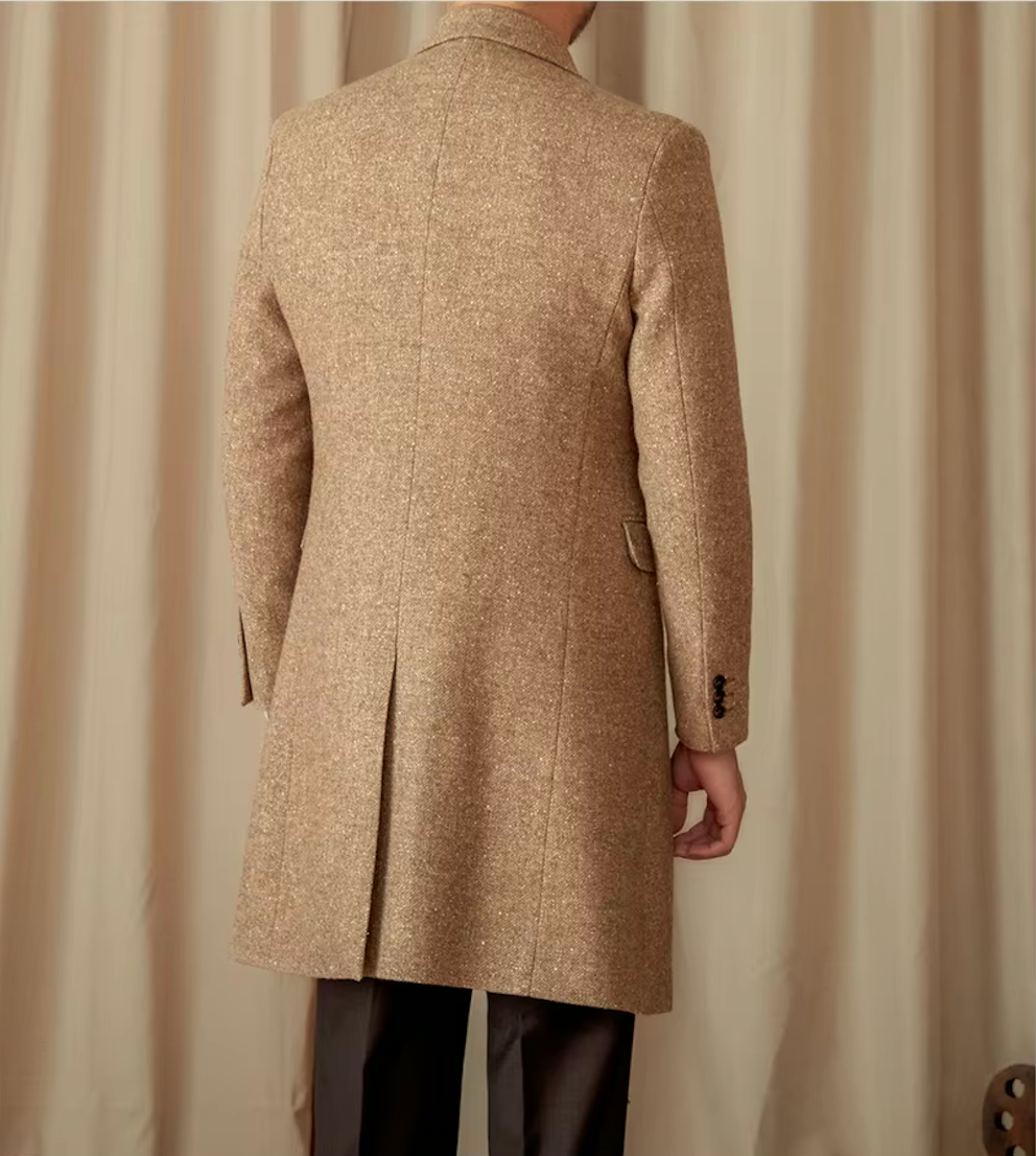 SAVONA SILK-WOOL COAT