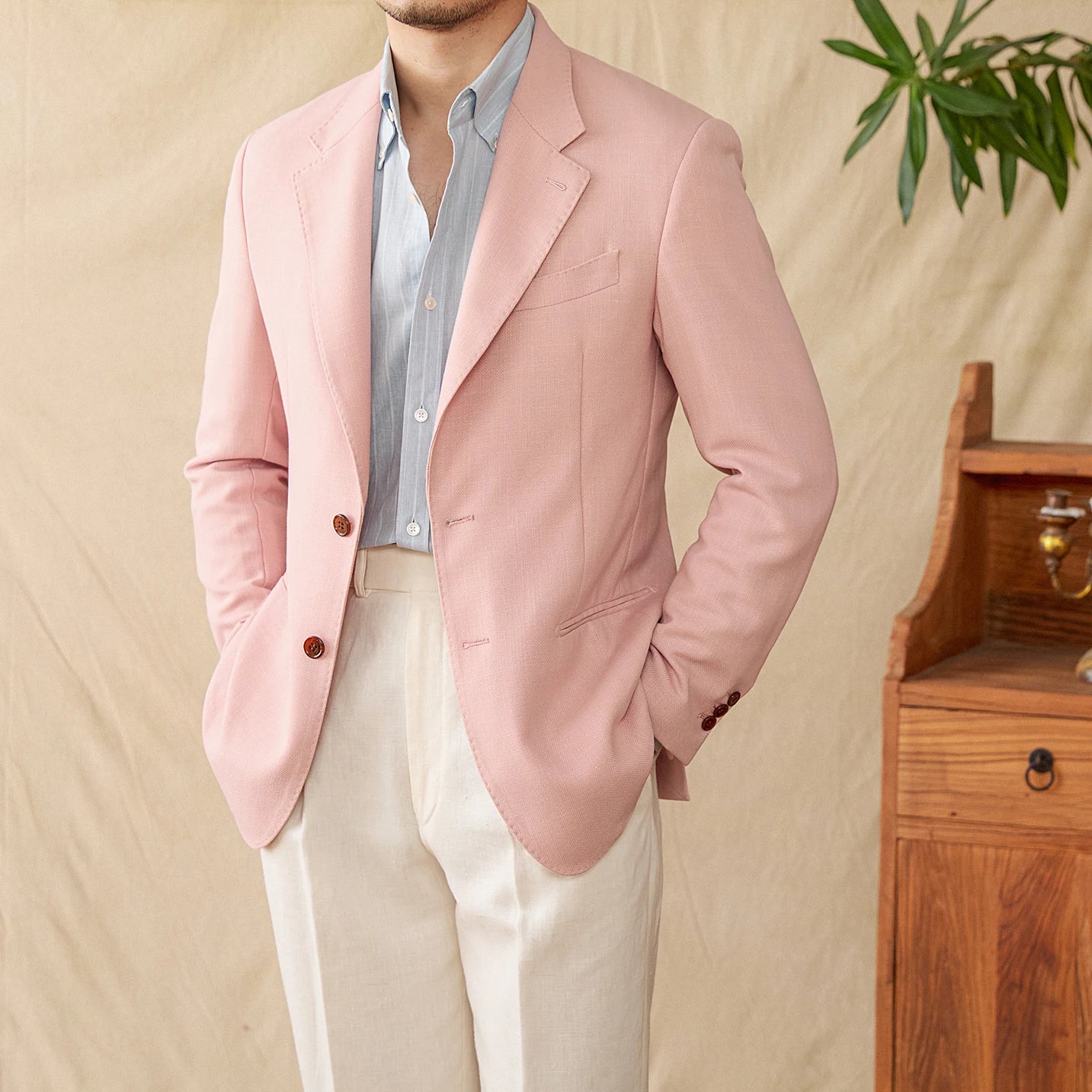 MILANESE HERITAGE LINEN BLAZER