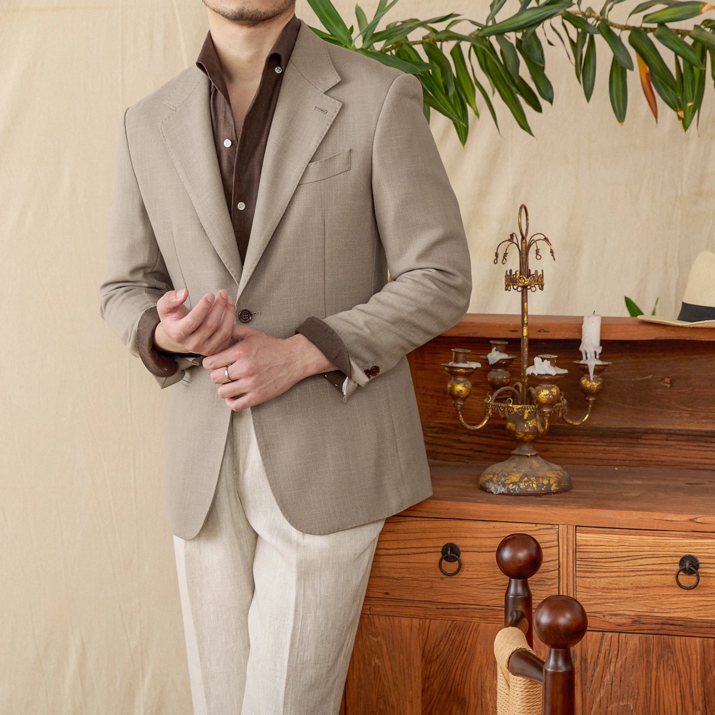 MILANESE HERITAGE LINEN BLAZER