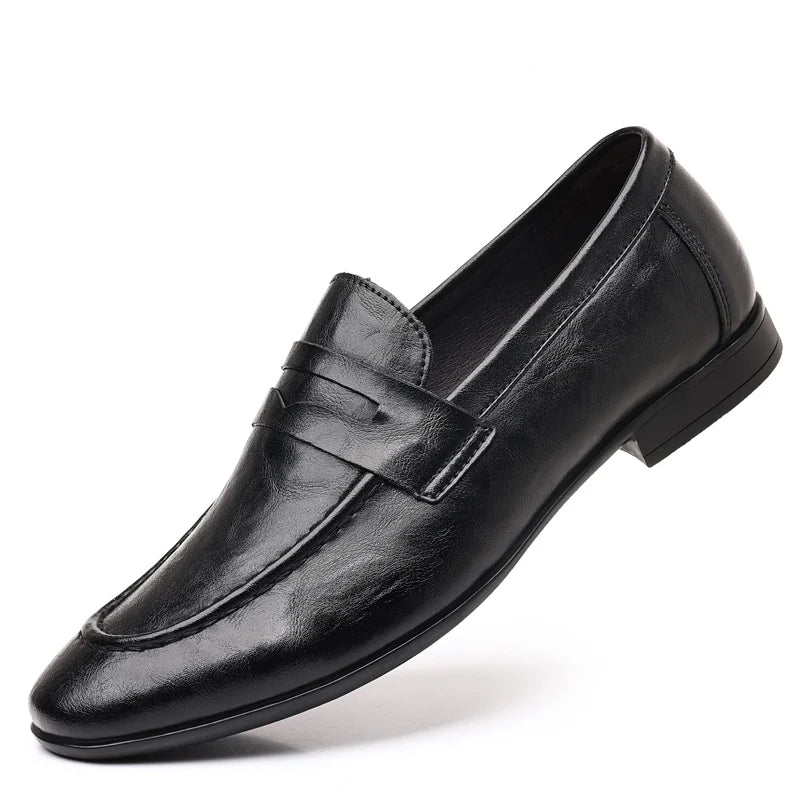 BRESCIA LEATHER LOAFERS